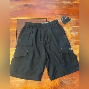 Rip Curl Black Cargo Shorts for Boys